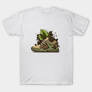 Step Up Your Style & the Planet with our Plant-Powered Sneaker T-Shirt